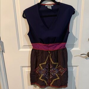 Flying tomato purple and Pink Mini Dress